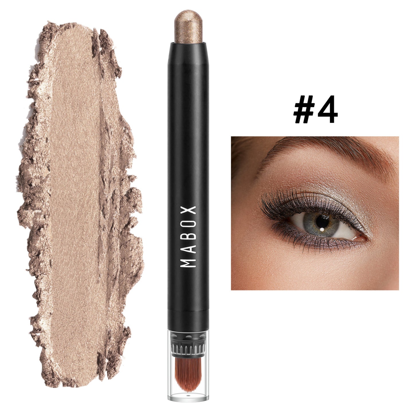MABOX Waterproof Eye Shadow Stick Eye Makeup Color Pearlescent Pen