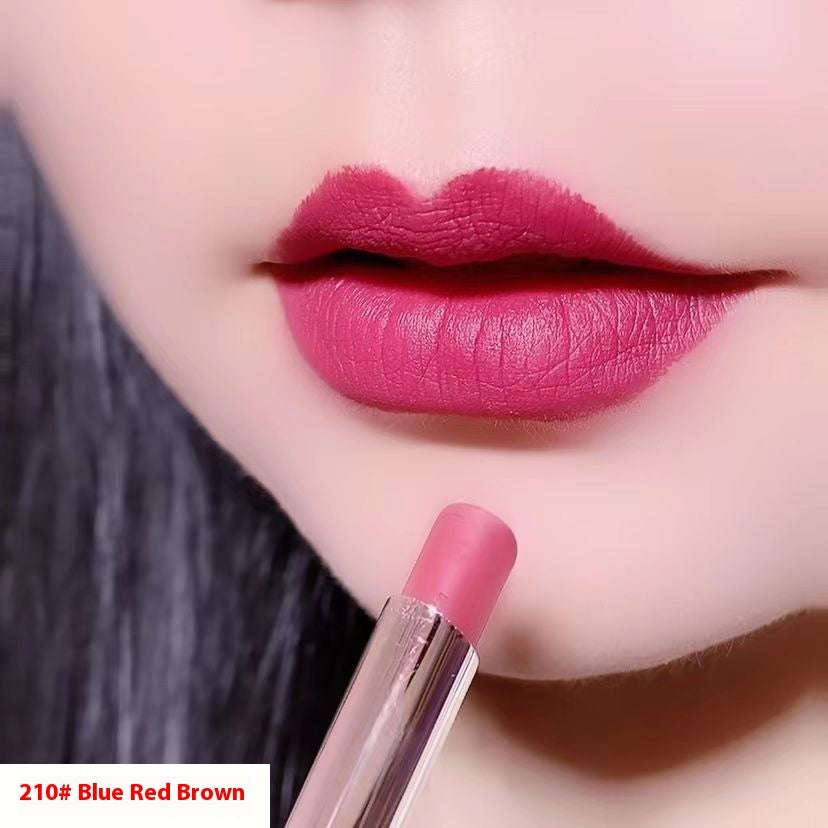 Waterproof Thin Tube Long-lasting Lock Color No Stain On Cup Lipstick
