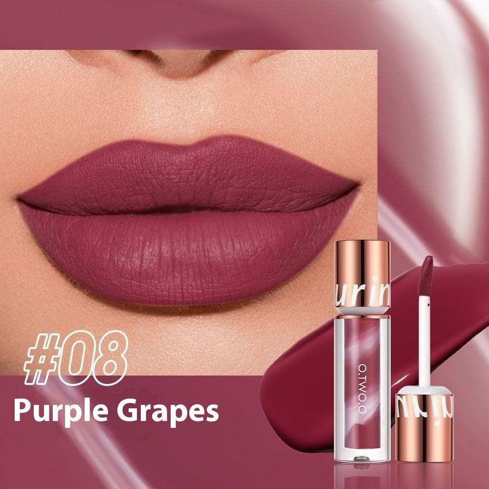 Matte Lip Gloss White And Plain Matte