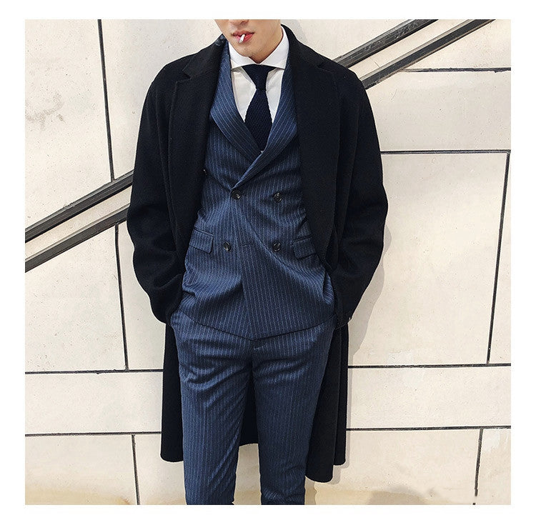 Business leisure trend handsome British style wedding suit