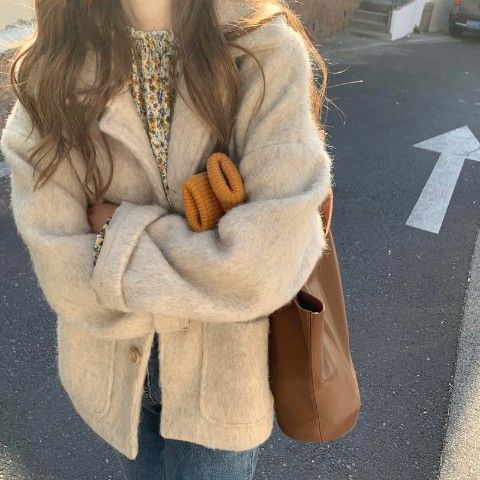 Classic Style Fried Street All-match Loose And Idle Gentle Cotton Coat Women