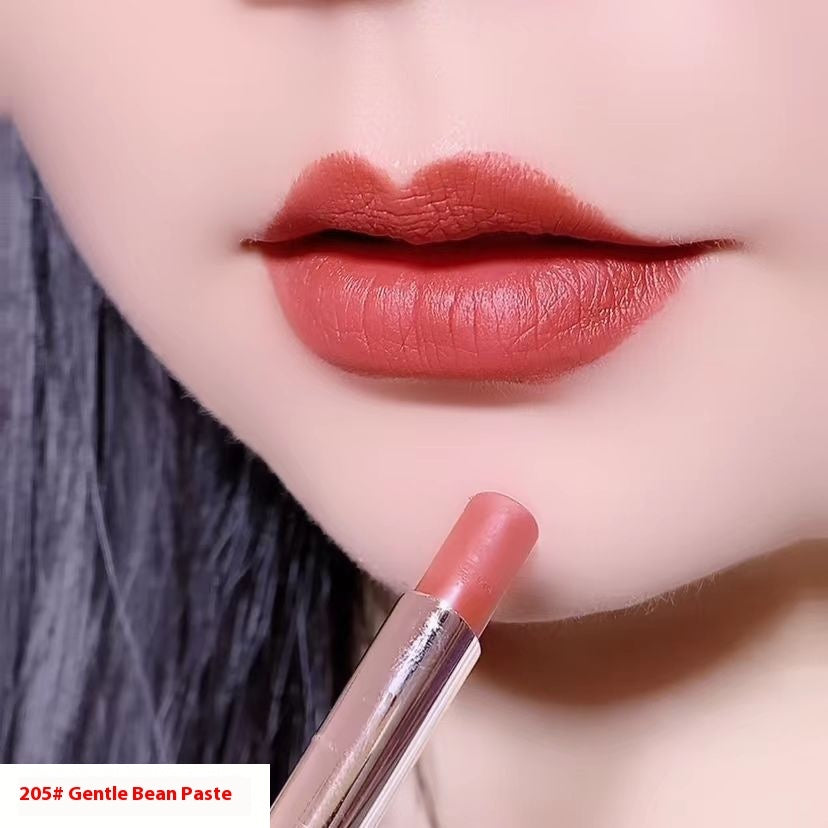 Waterproof Thin Tube Long-lasting Lock Color No Stain On Cup Lipstick