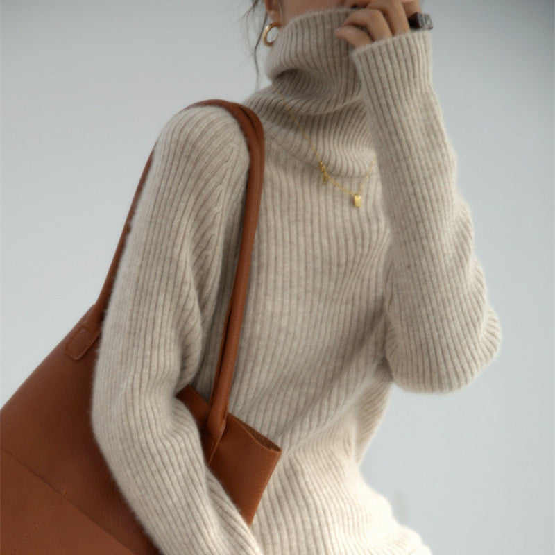 Thick Women Loose Woolen Sweater Women  Autumn