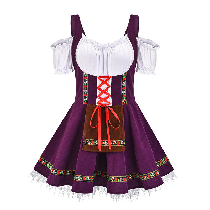 Halloween Beer Girl Dress Plus Size