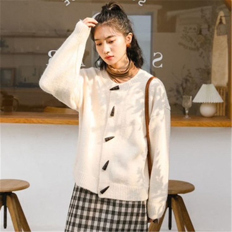 Women Loose Western Style Sweater Coat