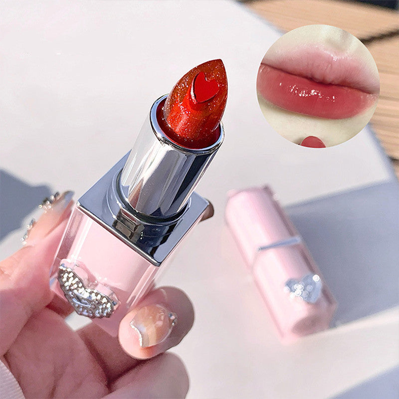 Crystal Transparent Runcai Sandwich Lipstick Glossy Mirror