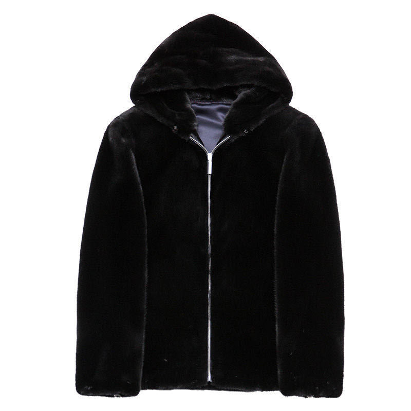 Men's Fashionable Warm Fur Coat Top