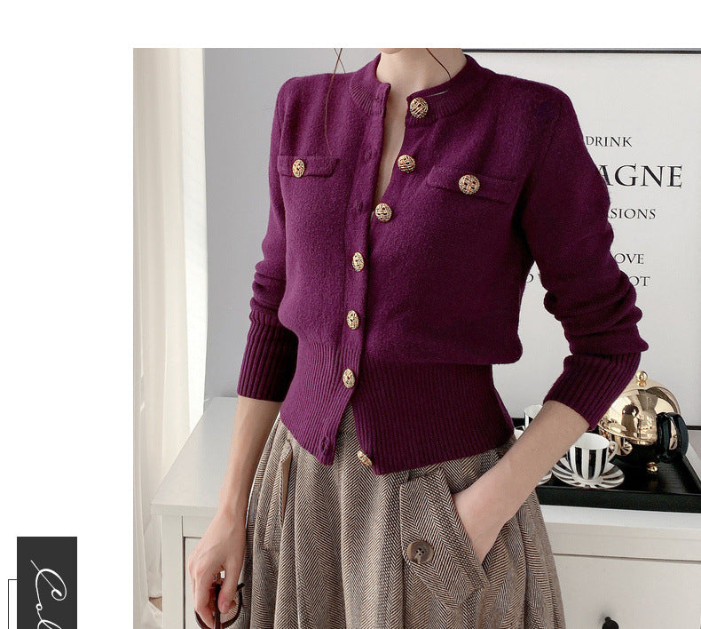 New sweater fashion jacket women thin top