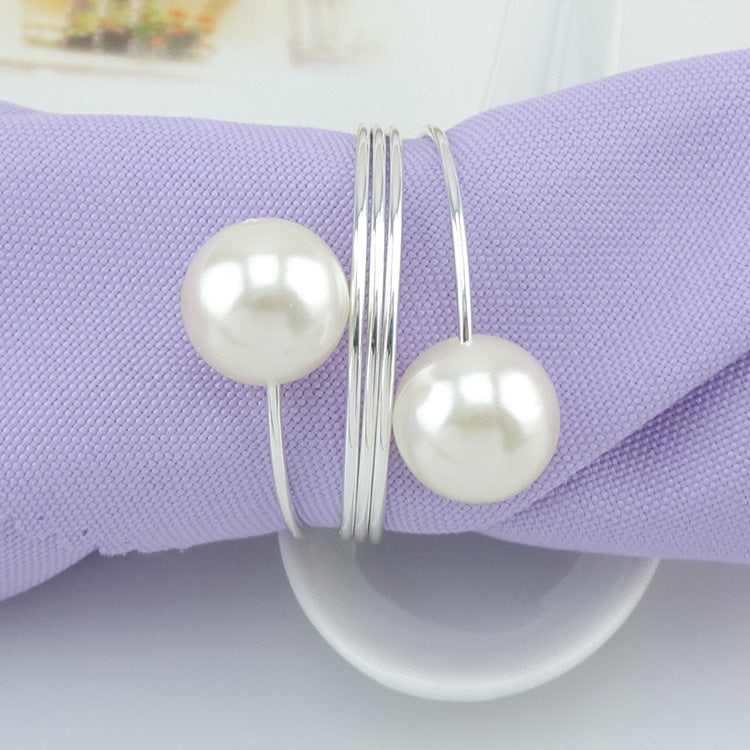 Pearl napkin ring