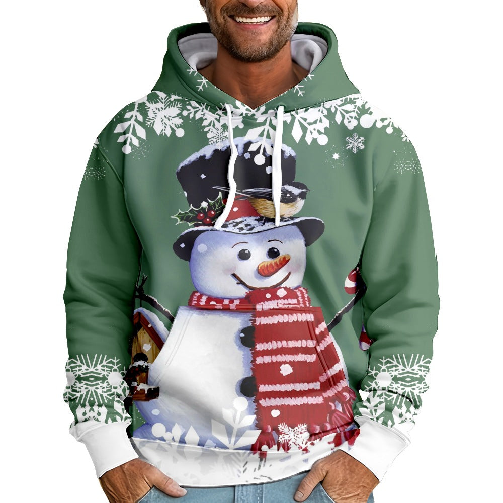 Christmas Christmas Snowman Personalized Printed Sweater