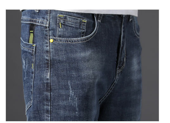 Nine Cent Jeans For Men Stretch And Trim