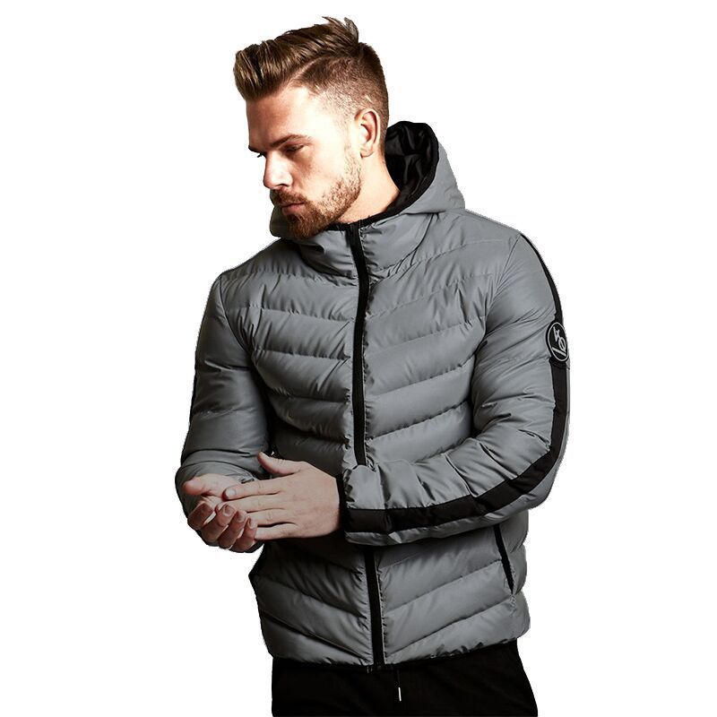 Winter Men's Casual Loose Padded Jacket Warm Cotton Coat