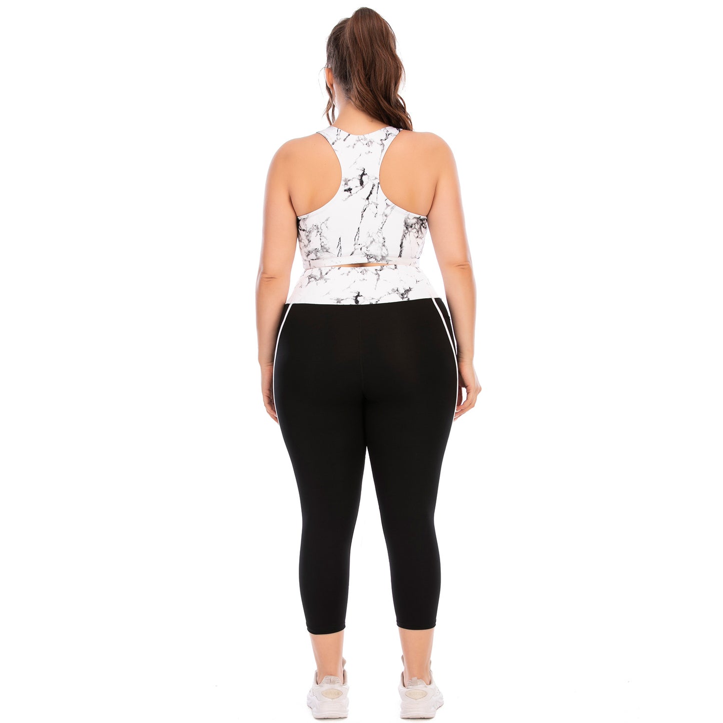 Workout Clothing Suit Plus Size Yoga Clothing Leggings