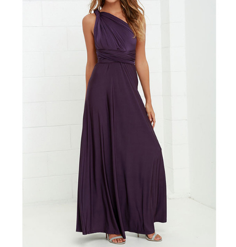 Women Bandage Convertible Boho Maxi Dress