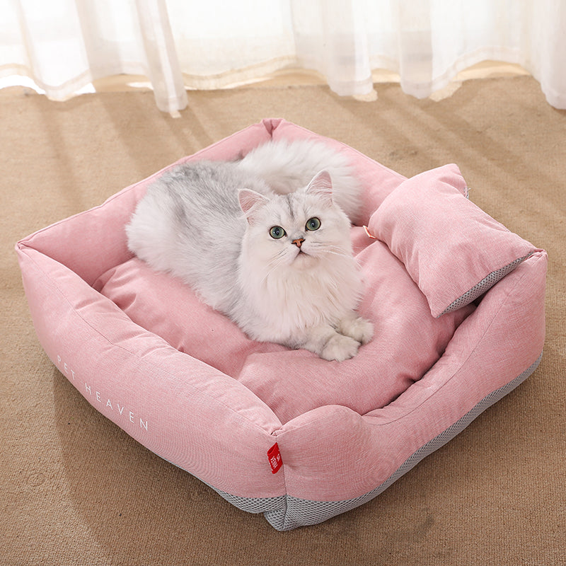 Pet Cat Nest Mat Semi Enclosed