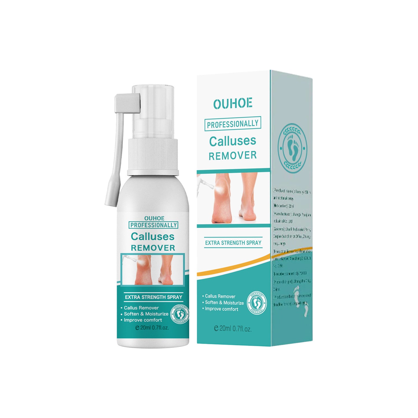 Calluses Repair Spray Foot Heel Anti-chapping Cleaning Cutin