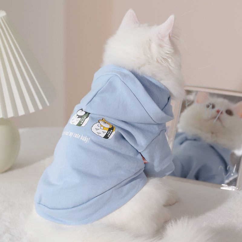Cat Clothes Summer Kitten Cute Kitten Air Conditioning Suit