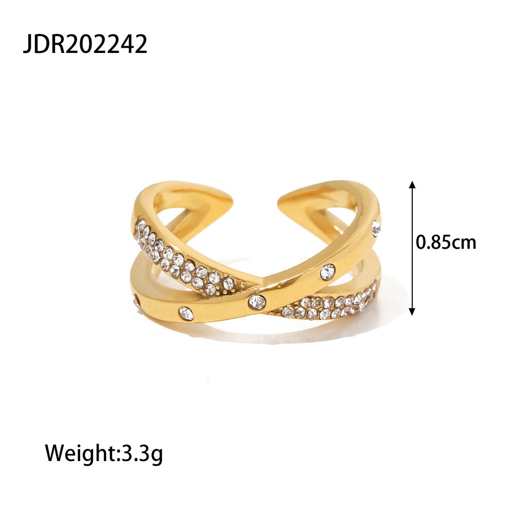 Stainless Steel Mitten-type Bracelet Female Special-interest Design