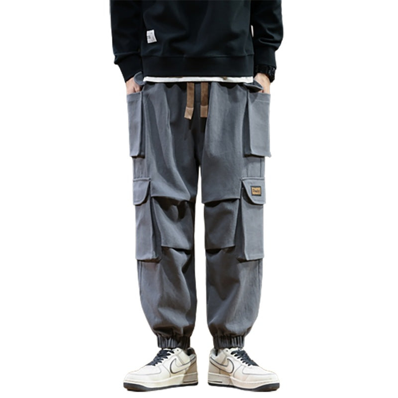 Men's Autumn Plus Size Loose Tappered Casual Pants