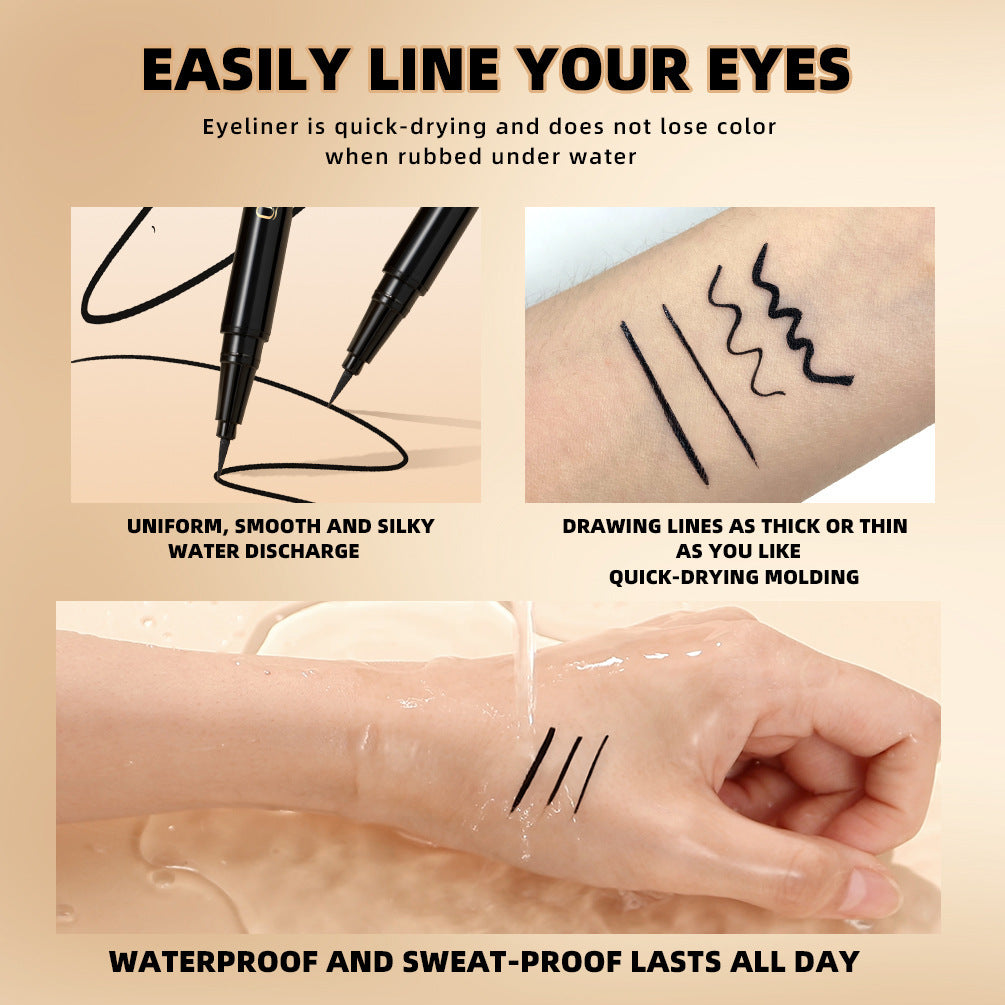 Liquid Eyeliner Sweat-proof Not Smudge Quick-drying Not Easy To Makeup