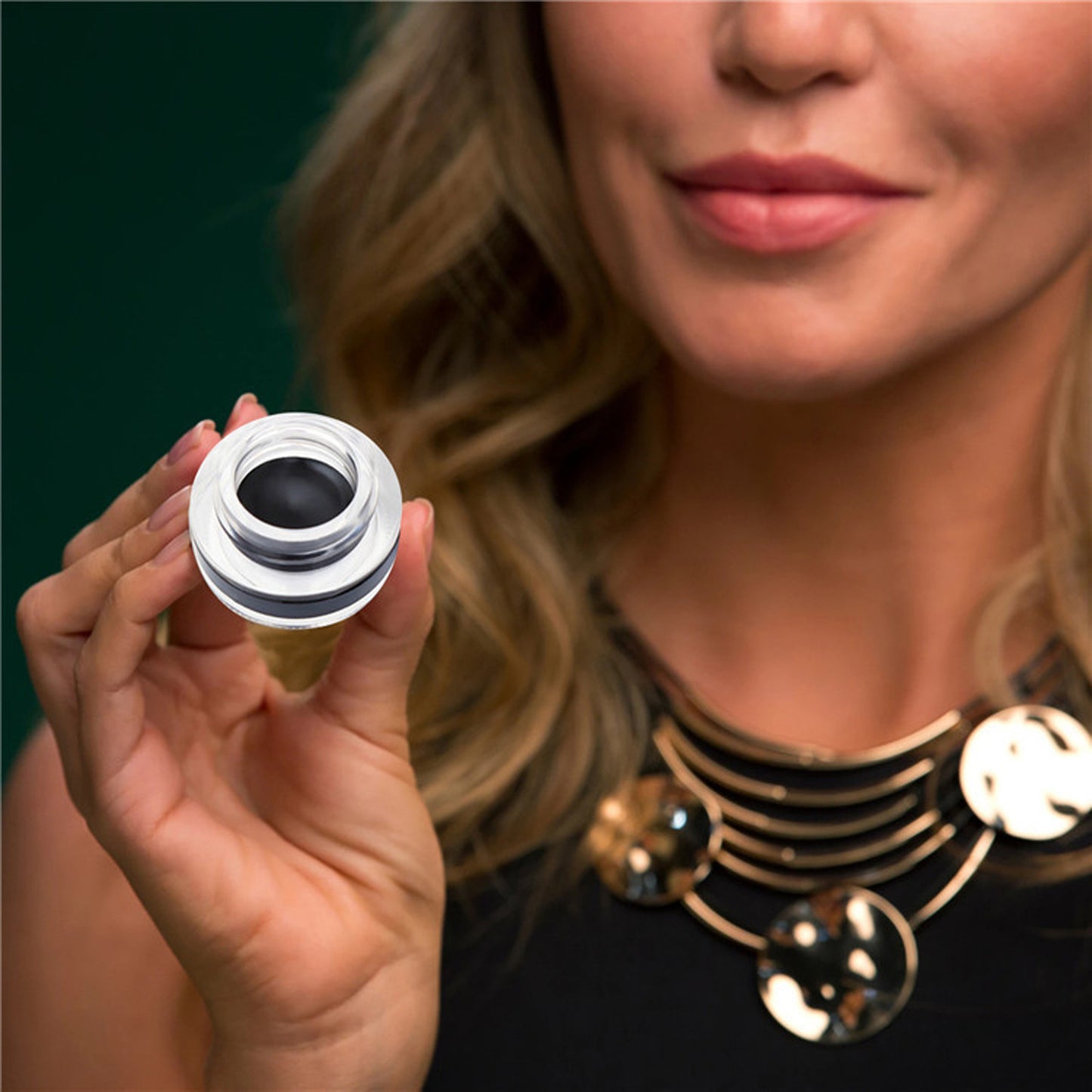 Silicone Eyeliner Painting Tool Outline Waterproof Not Smudge Creamy Eyeliner Eyeliner Brush