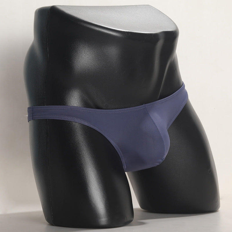 Ice Silk Summer Low Waist Men's Triangle Underwear