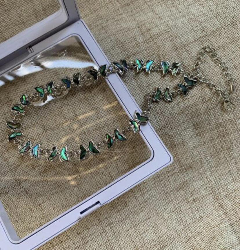 Animal Whale Penguin Butterfly Shell Abalone Bracelet