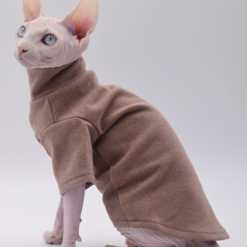 Hairless Cat Clothes Autumn And Winter Base Hoodie