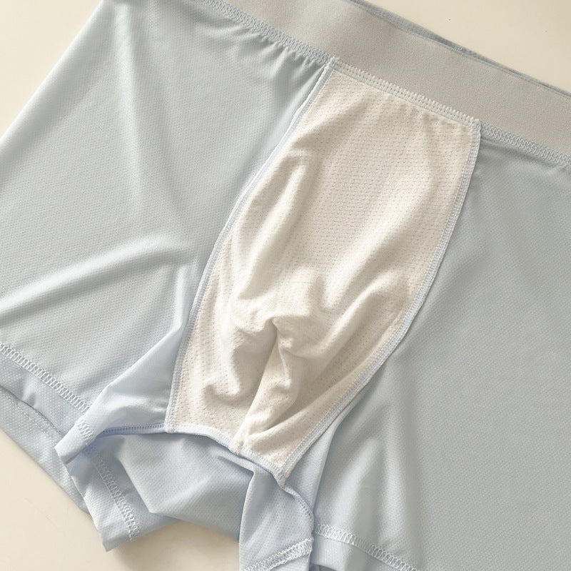 Ice Silk Seamless Men's Underwear Summer Breathable
