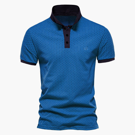 Men's Clothing Short Sleeve Printed Polo Shirt T-shirt