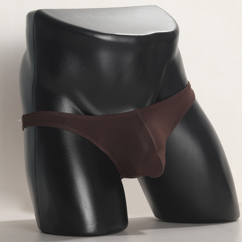 Ice Silk Summer Low Waist Men's Triangle Underwear