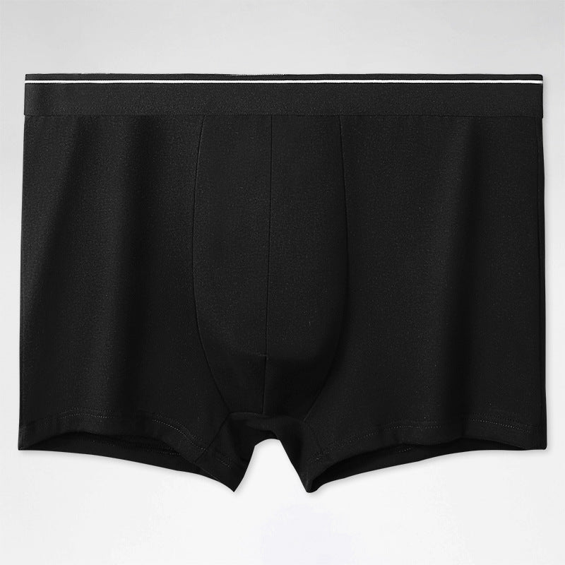 Men's Solid Color Underwear Men's Cotton Breathable Boxers