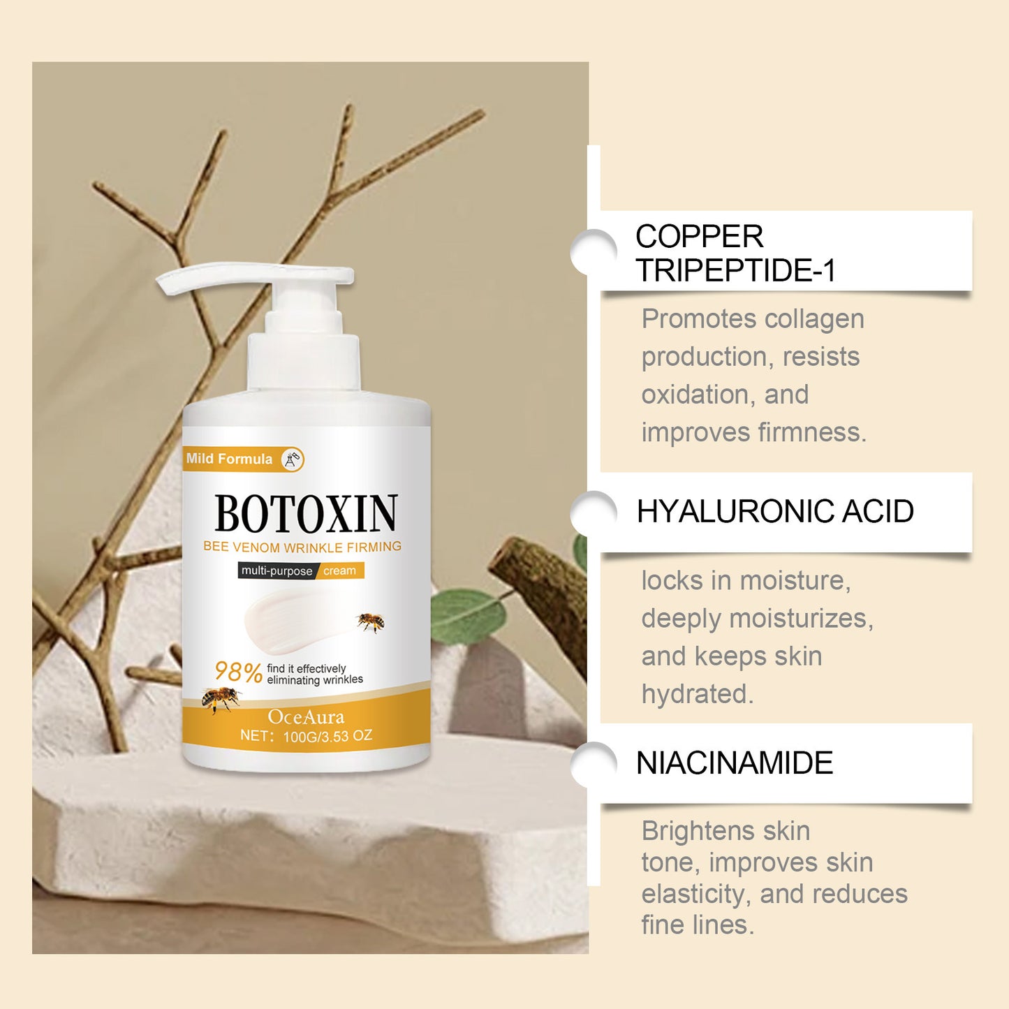 Household Daily Massage Care Body Cream