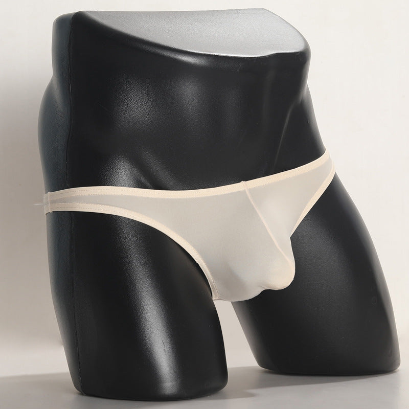 Ice Silk Summer Low Waist Men's Triangle Underwear