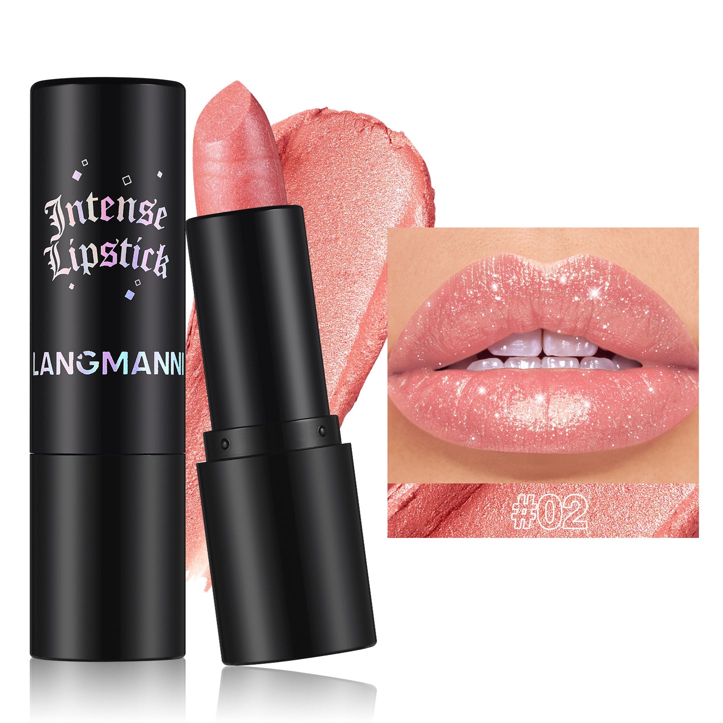 Seven-color Gothic Style Pearl Lipstick Multi-functional Lip And Cheek Dual-use