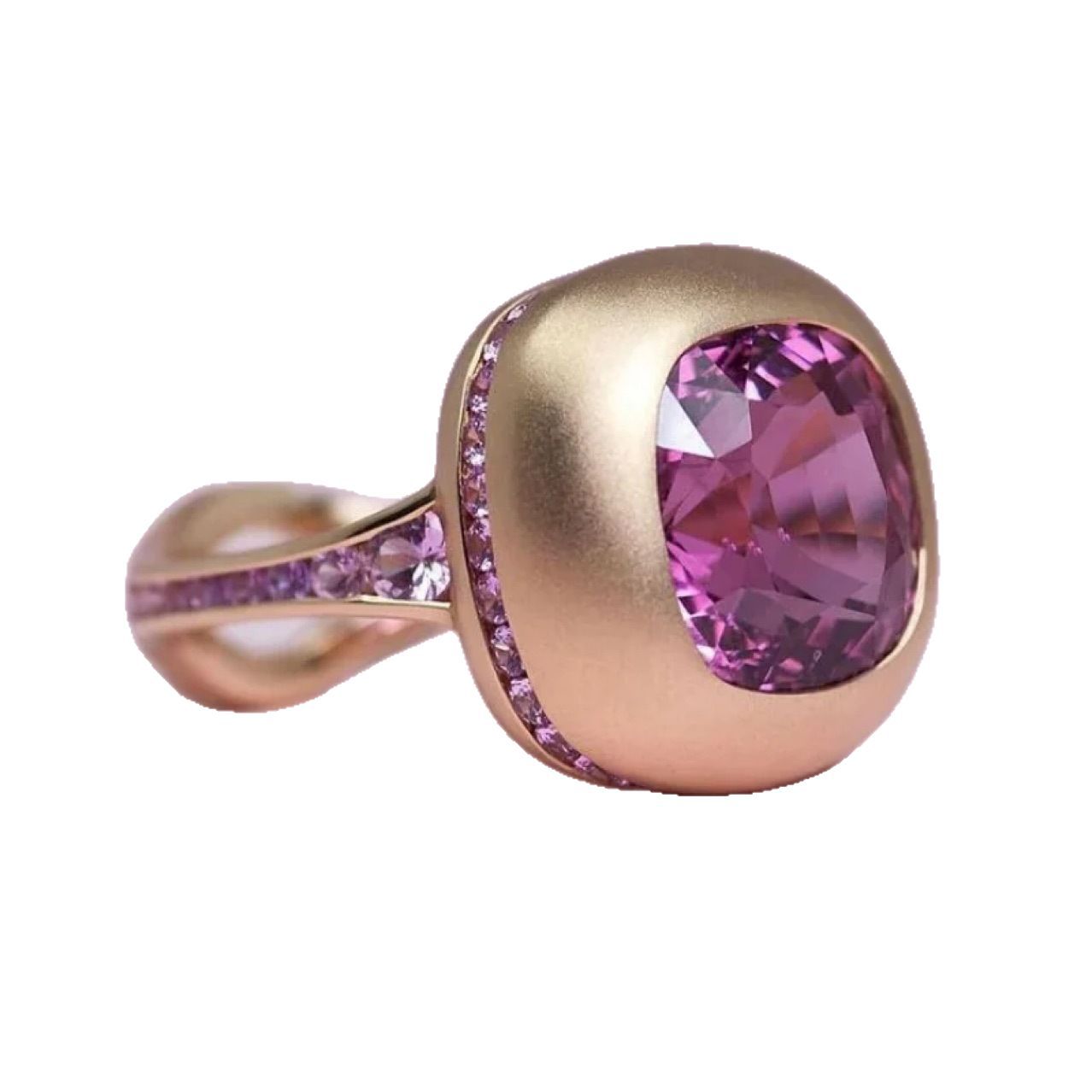 Fashion Personalized Natural Gemstone Ring For Women