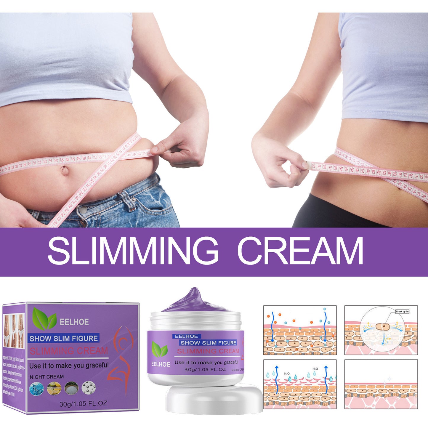 Firming Slimming Cream Body Shaping Massage Moisturizing Skin