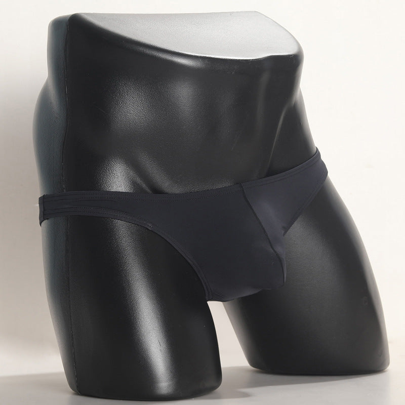 Ice Silk Summer Low Waist Men's Triangle Underwear