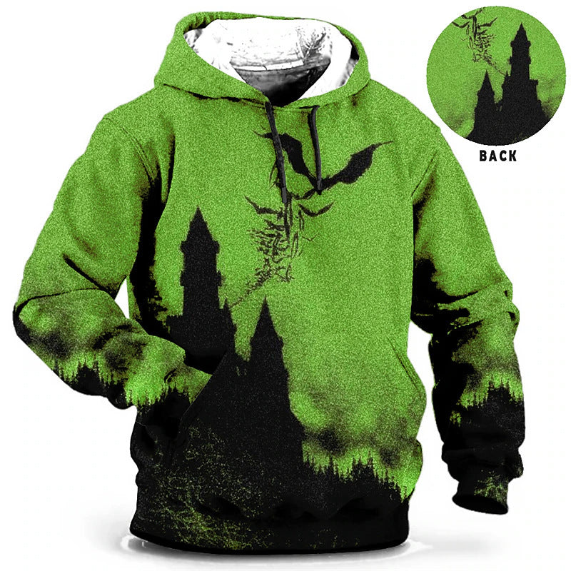 Halloween 3D Digital Printed Hoodie Couple Clothes