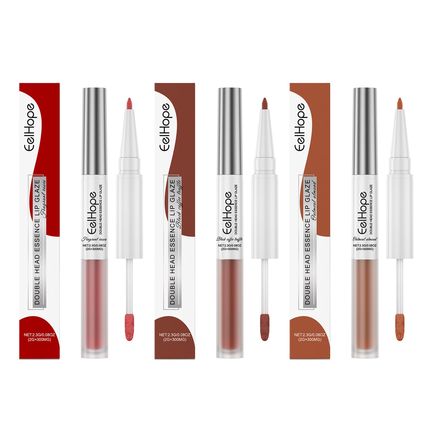 Double-headed Lip Liner Lip Lacquer Pen Two-in-one