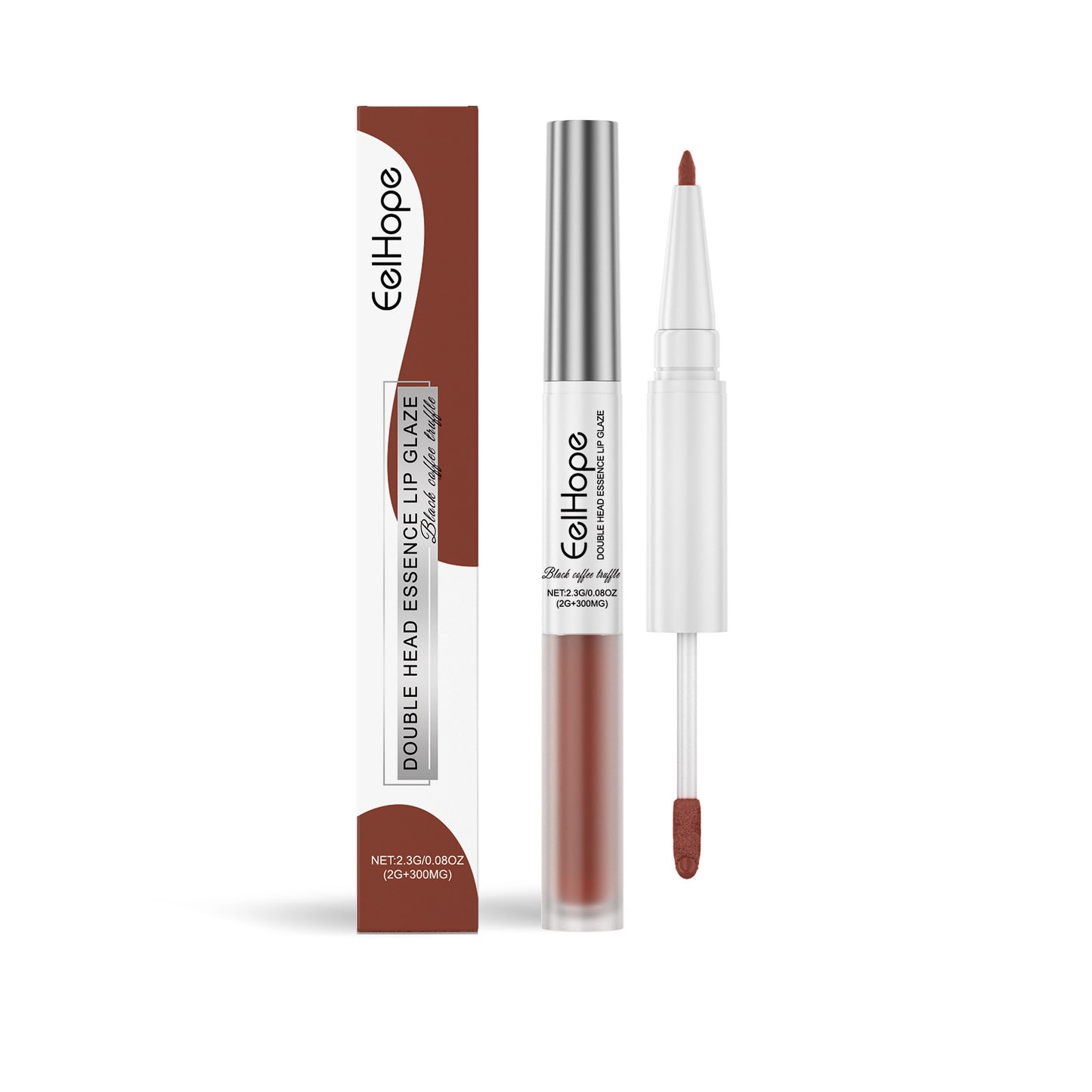 Double-headed Lip Liner Lip Lacquer Pen Two-in-one