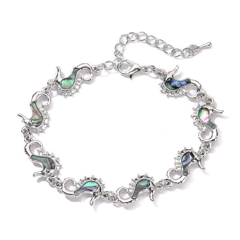 Animal Whale Penguin Butterfly Shell Abalone Bracelet