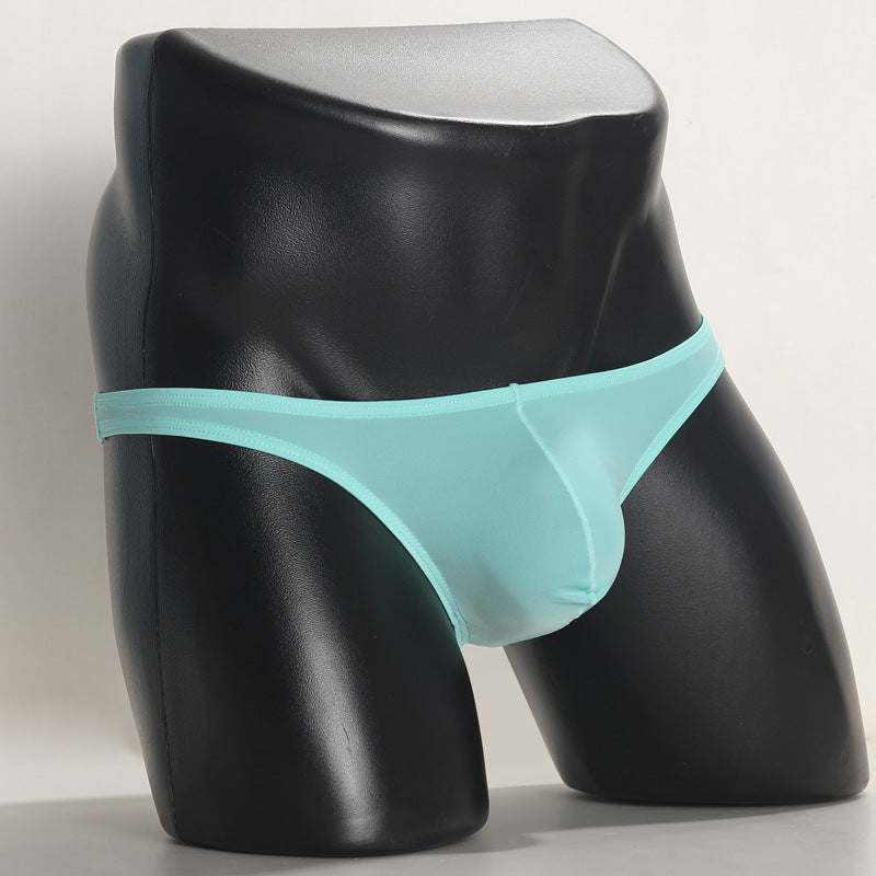 Ice Silk Summer Low Waist Men's Triangle Underwear