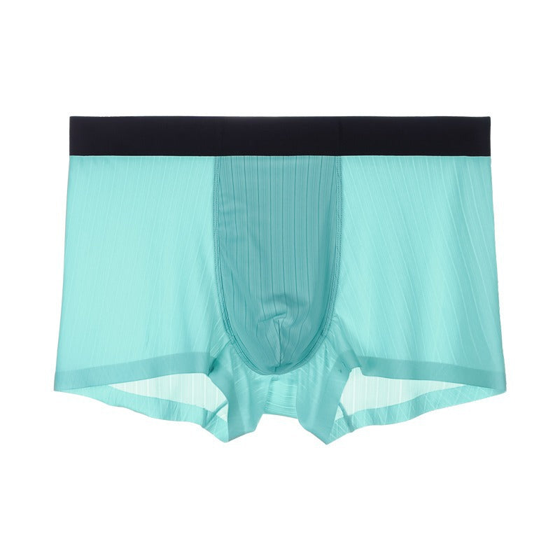 Underwear Men's Ice Silk Personality Youth Trendy