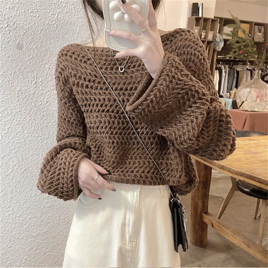 Idle Style Soft Glutinous Sweater For Women