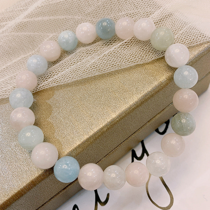 Candy Color Crystal Bracelet Couple Diy Bracelet