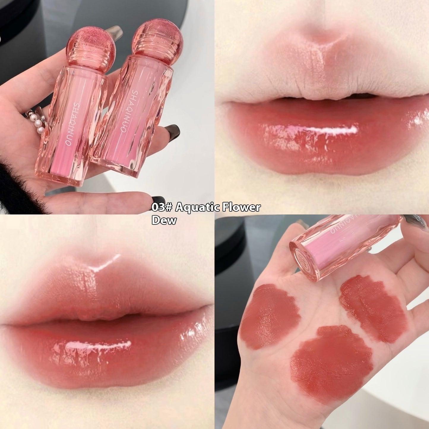 Light Bare Permeable Light Lip Lacquer Mirror Moisturizing Lip Gloss