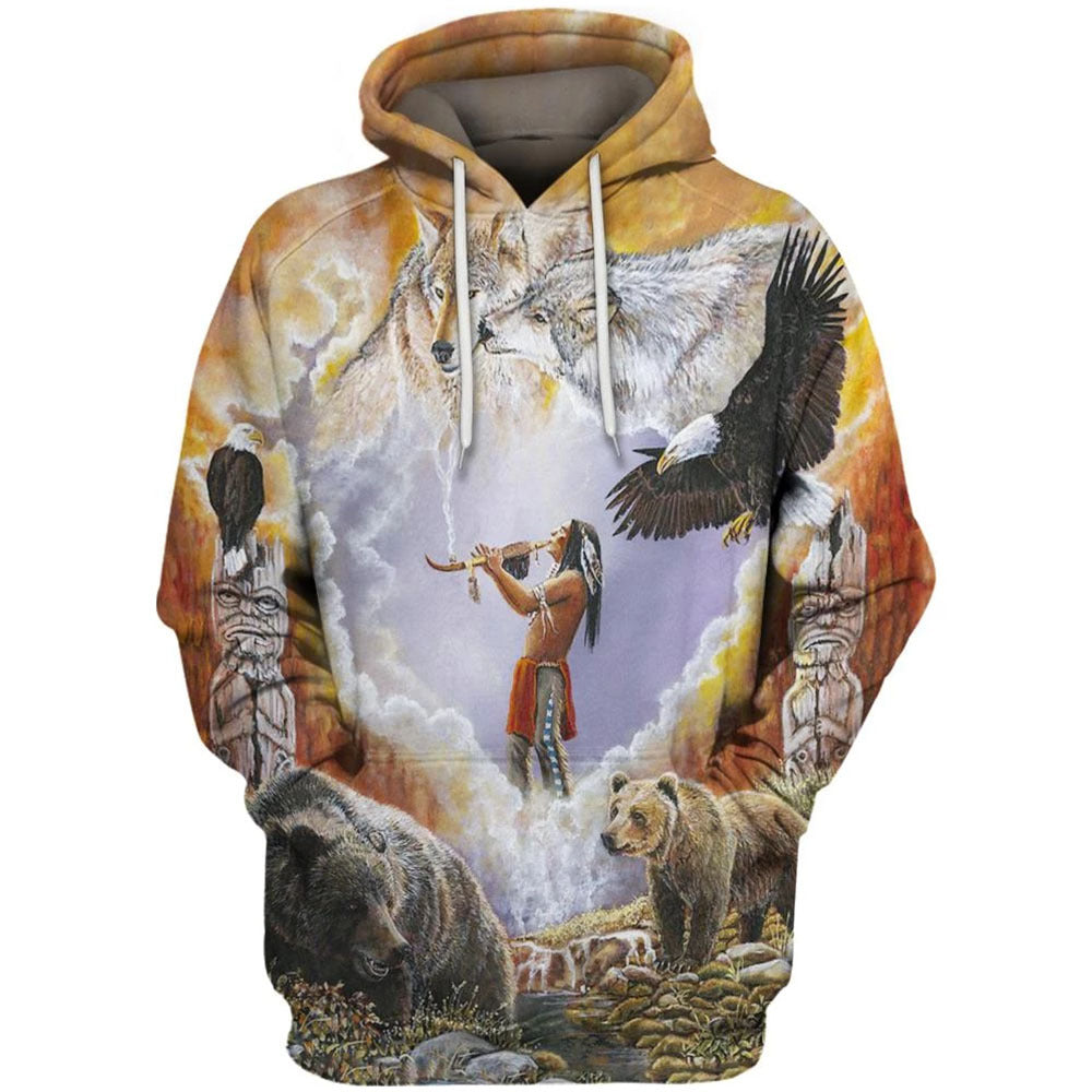 Sweatshirt Hoodie Digital Printing Jacket Men