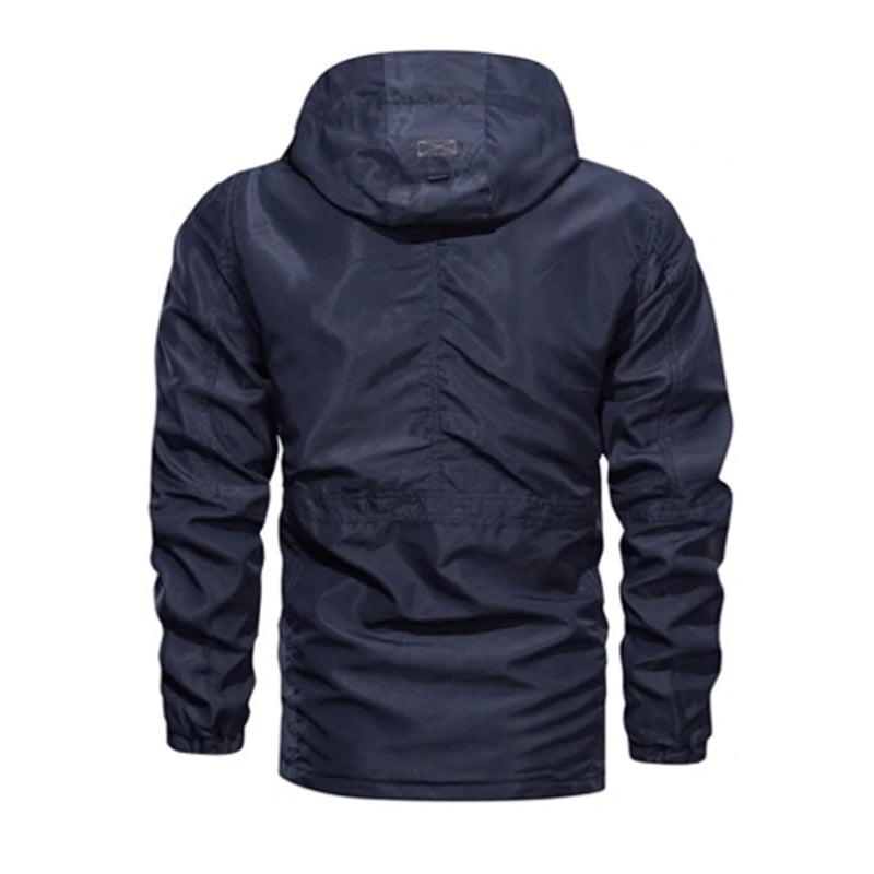 Spring And Autumn Men Jacket Loose Causal Outwear Hooded Men Coats