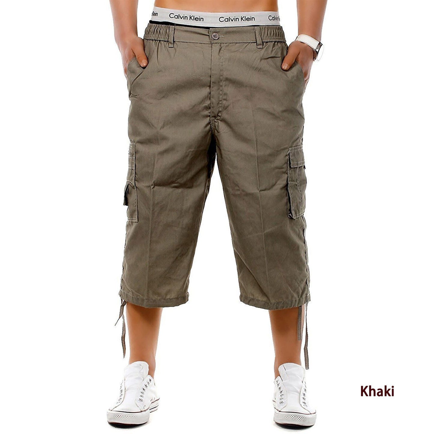 Summer Men's 7-point Multi-pocket Military Pants Cross-border Men